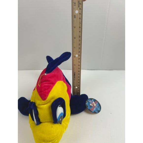 Toy Factory Multicolor Fish Plush Blue Yellow Red 14" Stuffed Animal - Picture 11 of 11